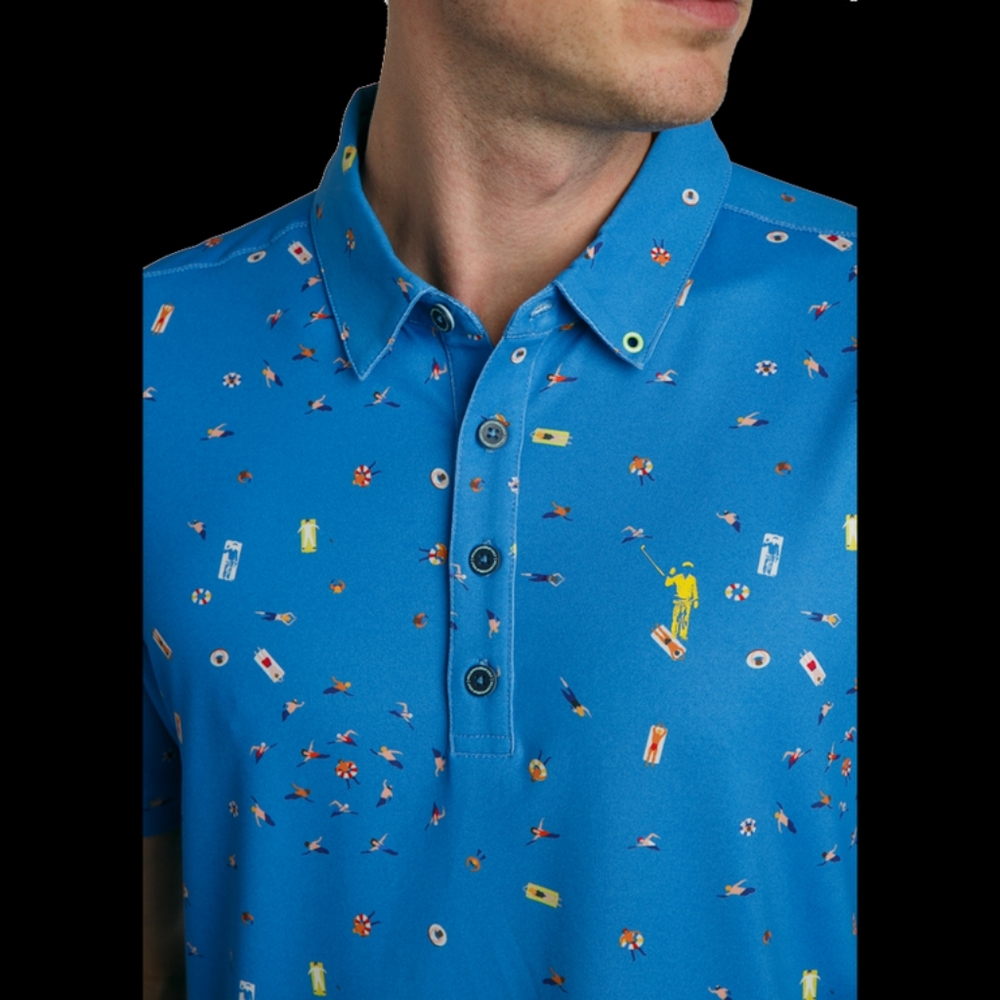 William Murray The Deep End Golf Polo
